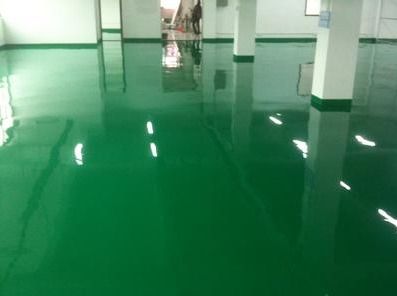 環氧樹脂地坪起泡原因分析與施工處理解決方案